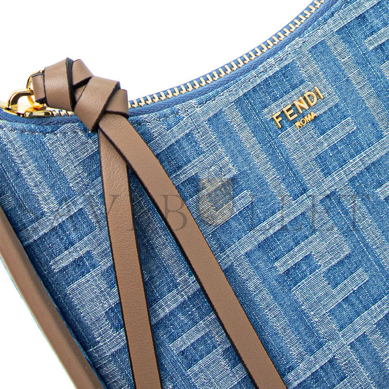 F**di denim ff mini fendessence bag 8bs094as3f (27*20.5*7cm)